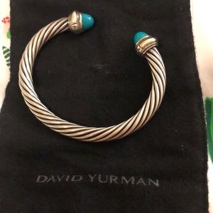 David Yurman Cable Classics Turquoise 7mm bracelet